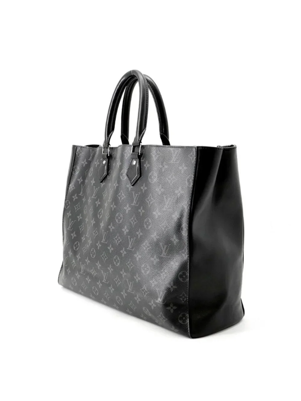 Louis Vuitton Tote Monogram Eclipse Grand Sac Black